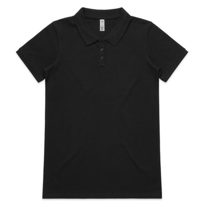 This AS Colour Women's Pique Polo offers a durable, heavy-weight feel crafted from 100% cotton for all-day comfort.