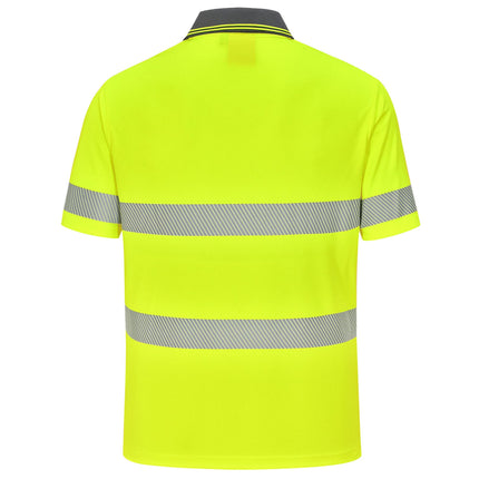 Hi-Vis CoolDry® Segmented Day/Night Polo Shirt
