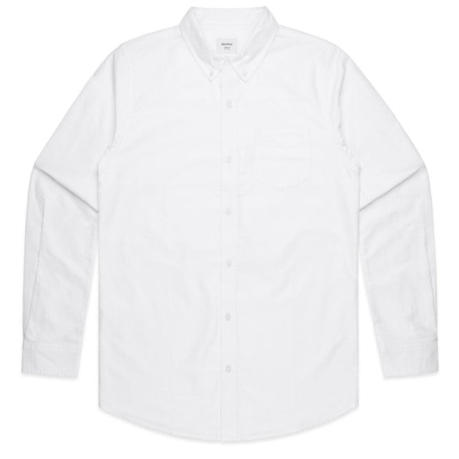 The AS Colour Men's Oxford Shirt in Classic Fit 5401 combines timeless style with customizable branding, ideal for professional settings.