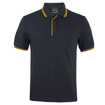 JB's Wear Contrast Polo - Durable, Classic Fit, UPF 50+