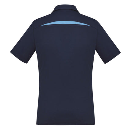 The Biz Collection Sonar Ladies' Polo Shirt combines comfort and durability with its cotton-backed performance fabric.