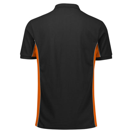 Biz Collection Unisex Grid Short Sleeve Polo