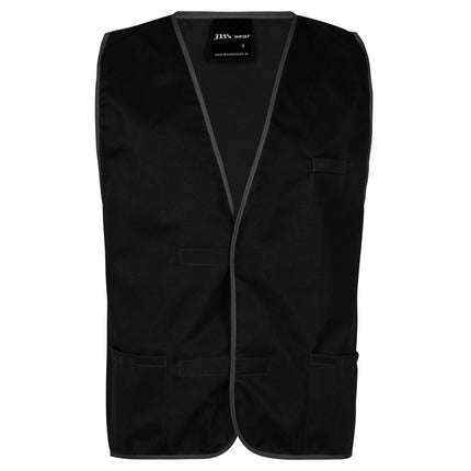 This coloured vest offers a practical and visible layer for various work and outdoor activities. 