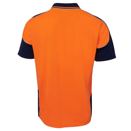JB's Wear Hi-Vis Contrast Piping Polo