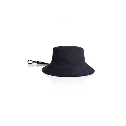 Personalised AS Colour Nylon Wide‑Brim Bucket Hat — No Minimum Order Uniforms & Apparel Australia