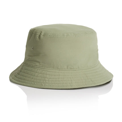 Personalised AS Colour Nylon Bucket Hat — No Minimum Order Uniforms & Custom Apparel Australia