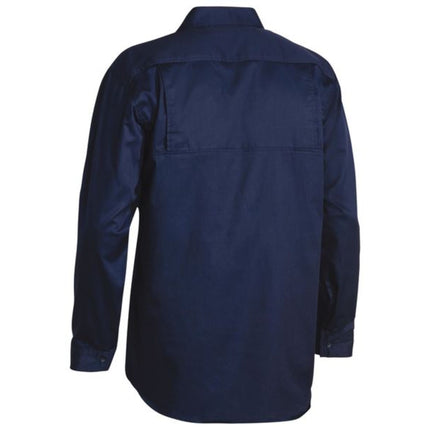 The Bisley Men's Cool Lightweight Drill Long Sleeve Shirt blends comfort and durability, designed to keep you cool on the job.