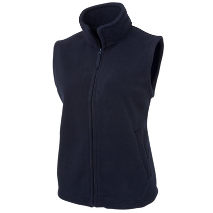 Experience unmatched warmth and comfort with the JB’s Ladies Polar Fleece Vest, designed for effortless wear throughout your day. 
