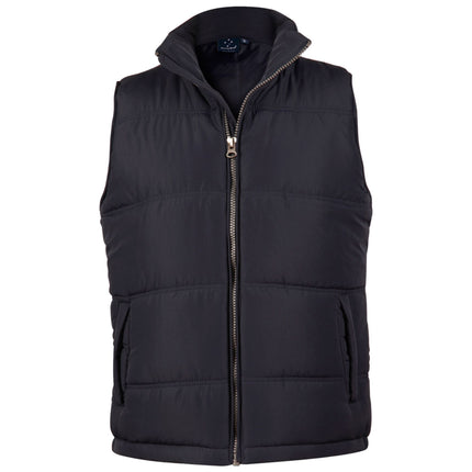 The EverestGuard™ Unisex Quilted Vest offers practical warmth and durability with its quilted design, suitable for various outdoor and work environments.