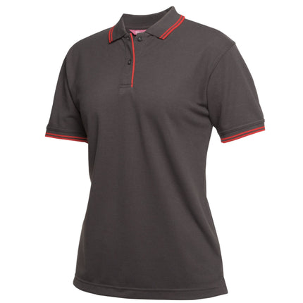 This Women's Classic Contrast Polo Shirt combines durability with comfort, featuring a high-quality pique knit fabric that's easy to care for.