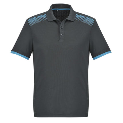 Biz Collection Mens Galaxy Short Sleeve Polo