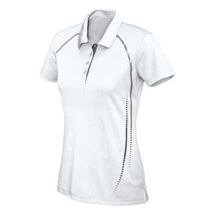 Biz Collection Womens Cyber Short Sleeve Polo