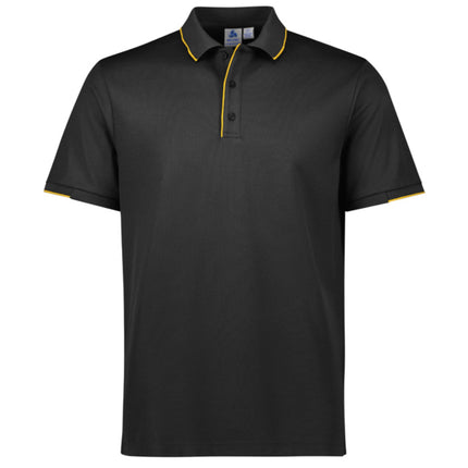 Biz Collection Mens Focus Short Sleeve Polo