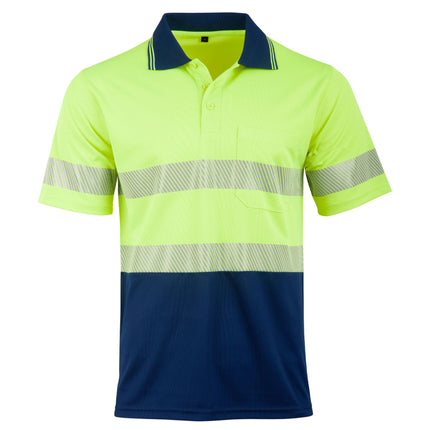 Hi-Vis CoolDry® Segmented Day/Night Polo Shirt