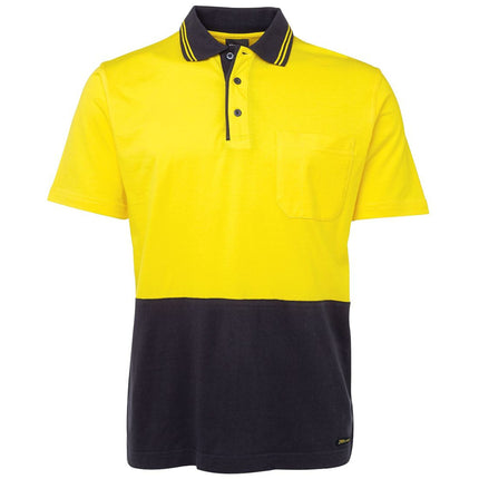 JB's Wear Hi-Vis Short Sleeve Cotton Polo