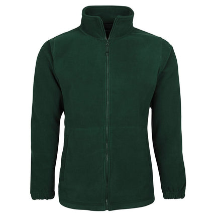 Stay warm and comfortable with JB's Full Zip Polar Fleece Jacket, designed for both kids and adults. Featuring a full-length zipper, this jacket offers easy layering and adjustable ventilation.