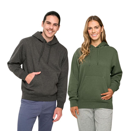 Unisex Fleece Hoodie – Contrast Lined Hood, Warmth & Custom Logo Print Included