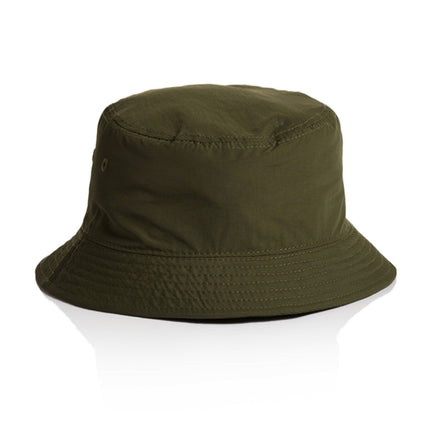 Personalised AS Colour Nylon Bucket Hat — No Minimum Order Uniforms & Custom Apparel Australia