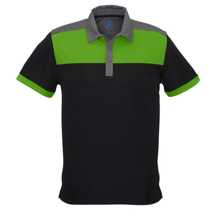 Biz Collection Mens Charger Short Sleeve Polo
