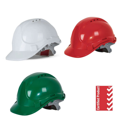 Push-Lock Safety Helmet - Custom Hard Hat with FREE Logo