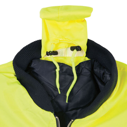Winning Spirit Hi-Vis Two-Tone Flying Jacket - Branded Day Workwear