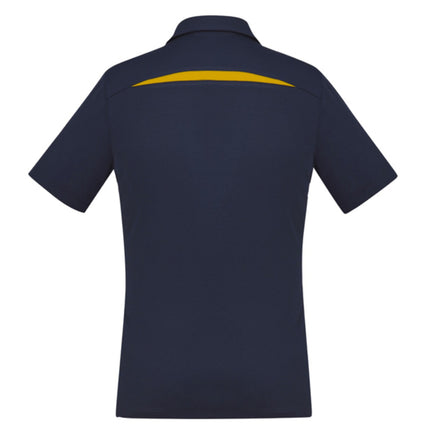 The Biz Collection Sonar Ladies' Polo Shirt combines comfort and durability with its cotton-backed performance fabric.