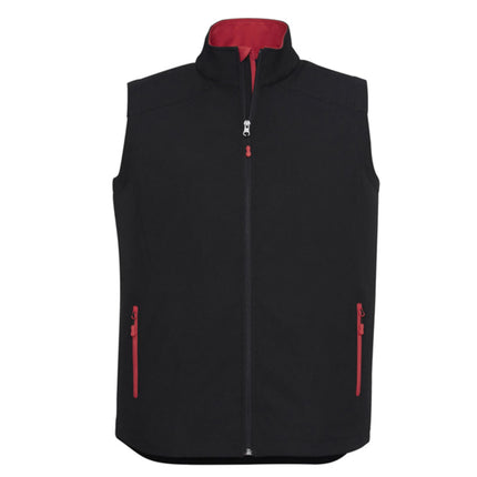 The Biz Collection Men's Geneva Vest combines lightweight softness with durable performance, ideal for active professionals