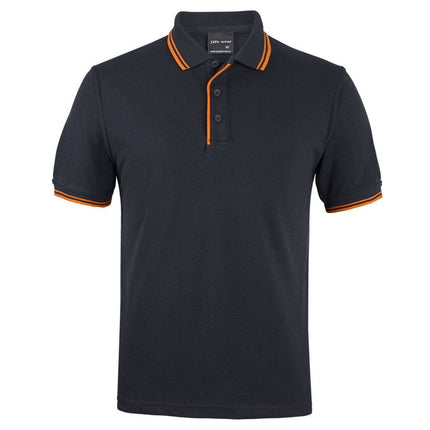 JB's Wear Contrast Polo - Durable, Classic Fit, UPF 50