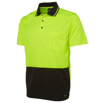 JB's Hi-Vis Non-Cuff Traditional Polo - Branded Day Workwear
