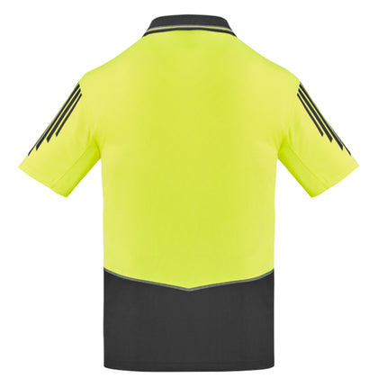 Syzmik Flux Hi-Vis Short Sleeve Polo - Branded Extreme Breathability Uniform
