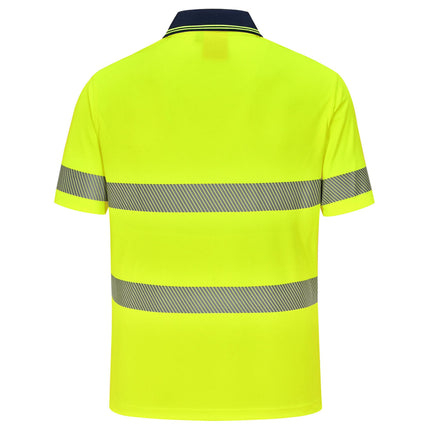 Hi-Vis CoolDry® Segmented Day/Night Polo Shirt