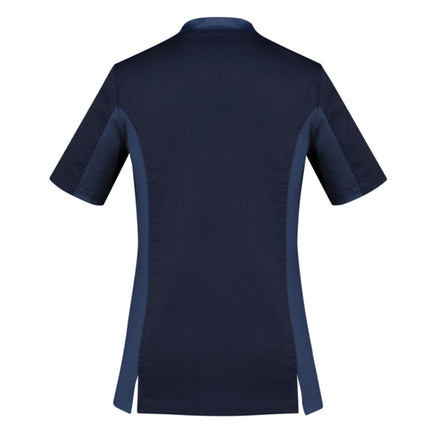 Biz Care Womens Riley Stretch Scrub Top