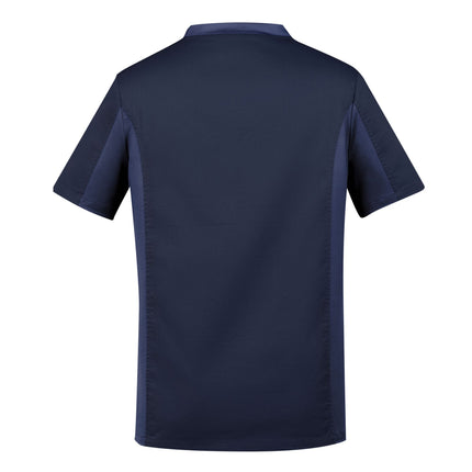 Biz Care Mens Riley Stretch Scrub Top