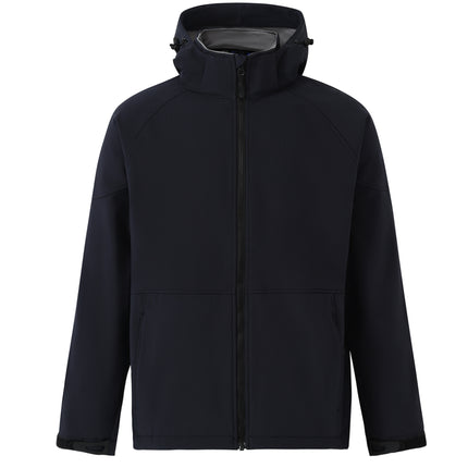 Keep kids comfortable and protected in the Kids' Aspen 4-Way Stretch Softshell Hooded Jacket.