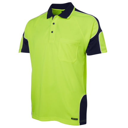 JB's Hi-Vis Aerated Polo - No Minimum Order Custom Workwear