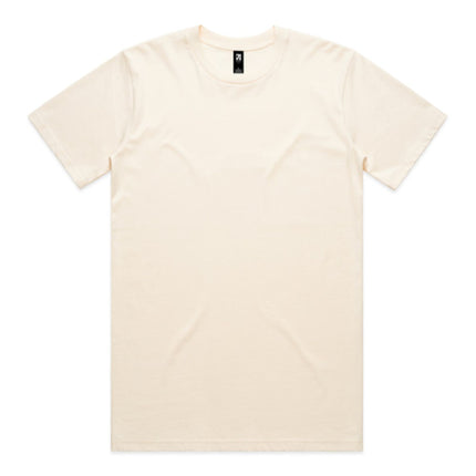 AS Colour Classic T-Shirt in Ecru, unbranded clean front view