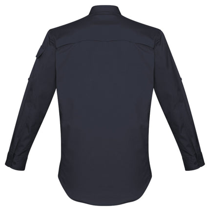 The Syzmik Men’s Rugged Cooling Long Sleeve Work Shirt features durable construction with integrated cooling technology and includes custom logo printing for a tailored, professional appearance.