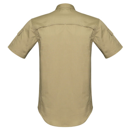 The Syzmik Men’s Rugged Cooling Short Sleeve Work Shirt offers durable comfort with breathable cooling technology, ideal for demanding work environments.