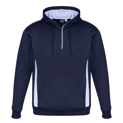 Stay bold and visible with the Biz Collection Unisex Renegade Half-Zip Hoodie! Featuring eye-catching reflective trim, this hoodie keeps you shining day or night.