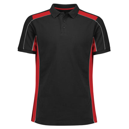 Biz Collection Unisex Grid Short Sleeve Polo