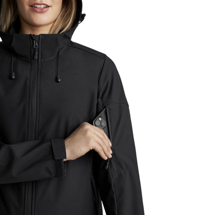 The Biz Collection J502L Women's Atlas Jacket offers reliable waterproof and windproof protection, ideal for challenging outdoor conditions.
