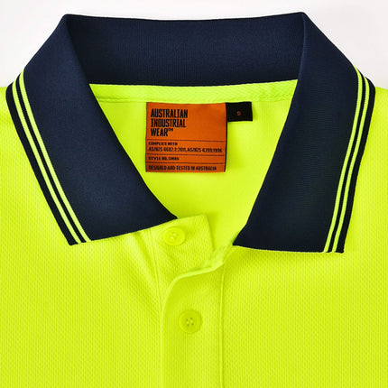 Hi-Vis CoolDry® Segmented Day/Night Polo Shirt