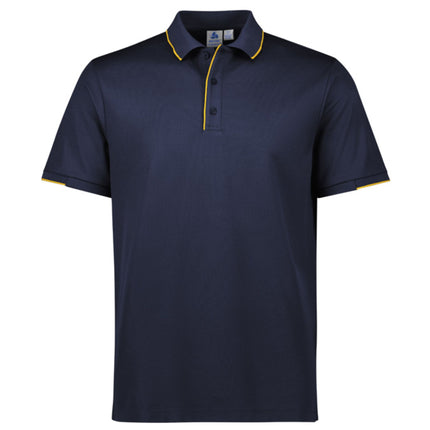 Biz Collection Mens Focus Short Sleeve Polo