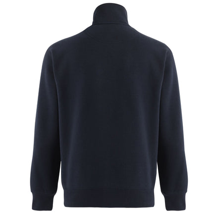 Adults Half Zip Collar Fleece Sweat