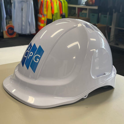 Safety Helmet with 4-point Chin Strap