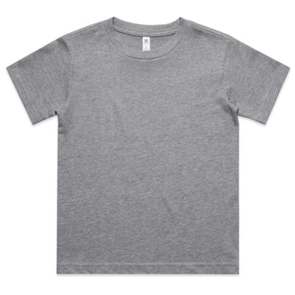 The AS Colour Kids Classic Tee is crafted from heavy-weight cotton, providing durability and comfort for active children.