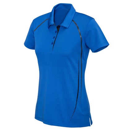 Biz Collection Womens Cyber Short Sleeve Polo
