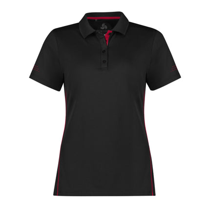 The Biz Collection Balance Ladies' Performance Polo offers a comfortable fit with breathable fabric designed to keep you cool during busy days.