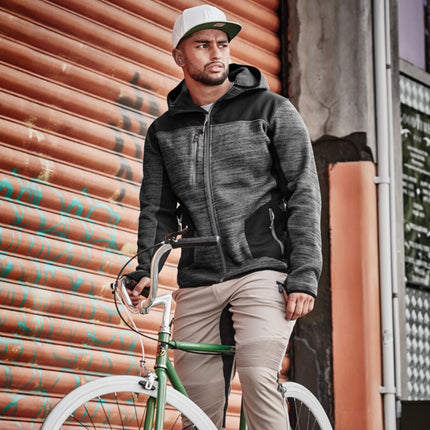 Syzmik Hi-Vis Zone Knit Fleece Hoodie - Branded Workwear