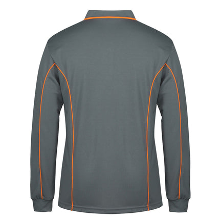JB's Podium L/S Piping Polo